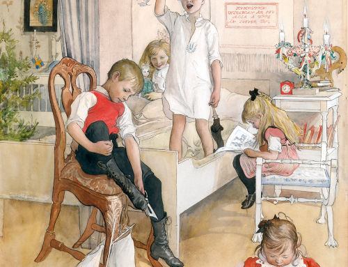 På juldagsmorgon av Carl Larsson