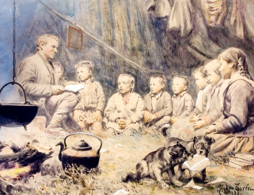 Lappskola av Johan Tirén